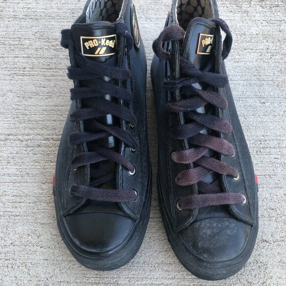 Vintage Pro-Keds in Vinyl - Woman's SZ 9 - Picture 7 of 16